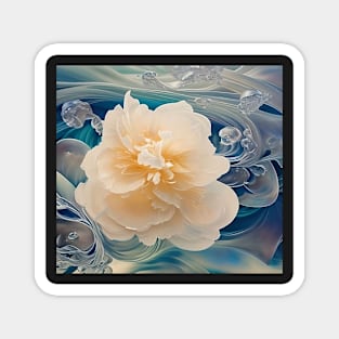 Flowing Flowers 21 Magnet