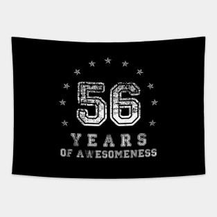 Vintage 56 years of awesomeness Tapestry