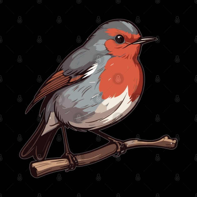 Red Robin Bird by BaliChili