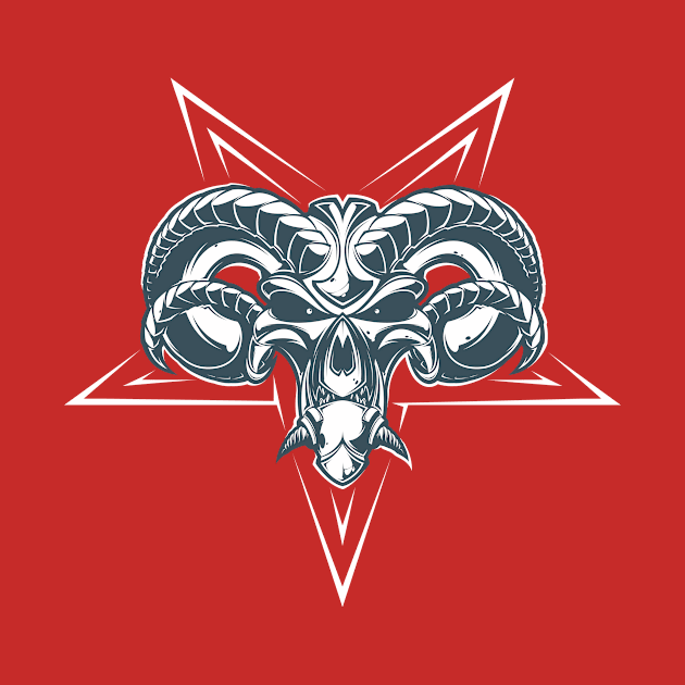 Satanic Goat by viSionDesign