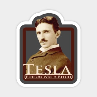 tesla trumps edison Magnet