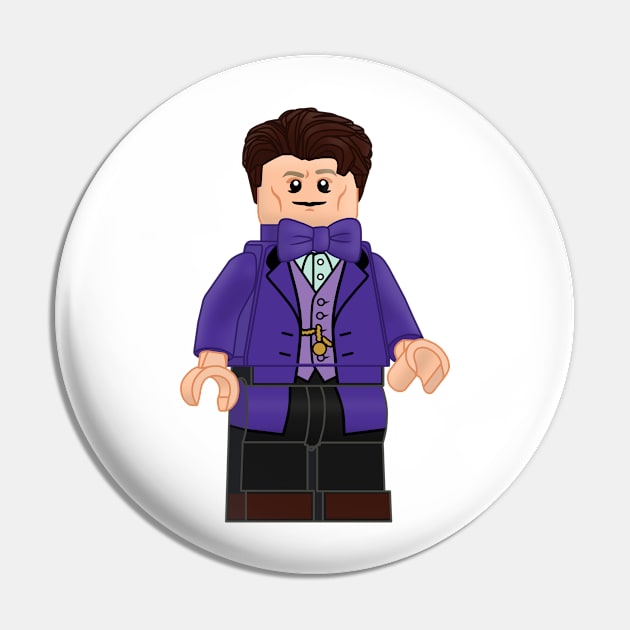 Lego Eleventh Doctor Pin by ovofigures