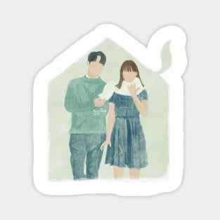 My rommate is a gumiho FANART 02 Magnet