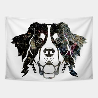 Bernese Mountain Dog Portrait Tapestry