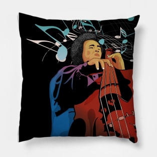 Charles Mingus Jazz Poster Pillow