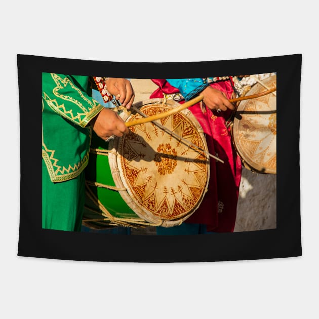 The drummers Tapestry by geoffshoults