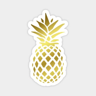 Golden Pineapple Magnet