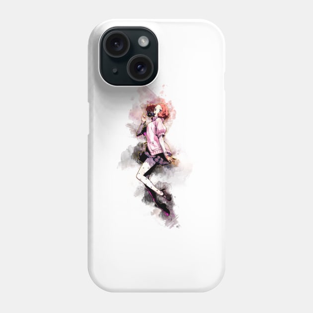 Persona 5 Royal - Haru (Watercolor) Phone Case by Stylizing4You