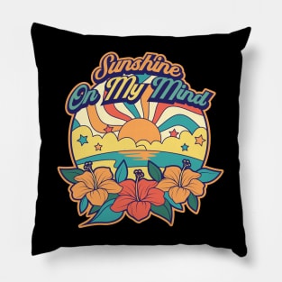 Positive Mind Positive Life Sunshine Positive Quotes Love Pillow