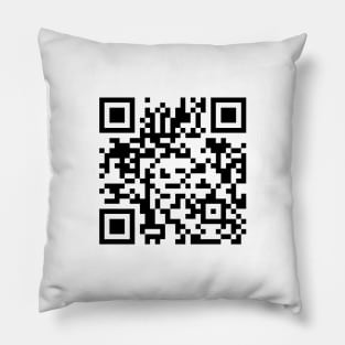 The Granite Toad QR Pillow