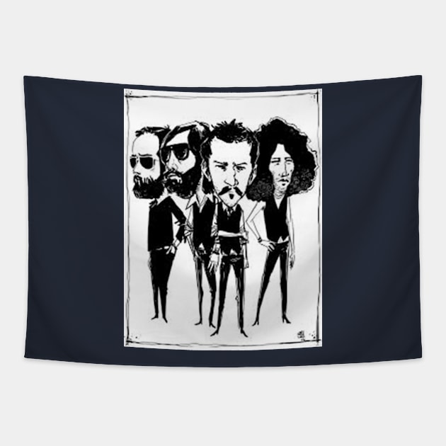 the killers art Tapestry by yakin