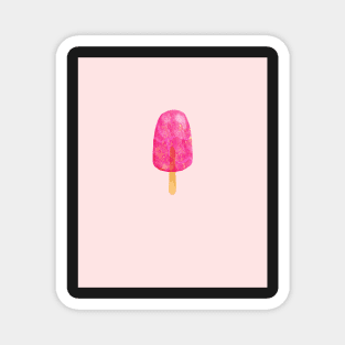 Strawberry popsicle Magnet