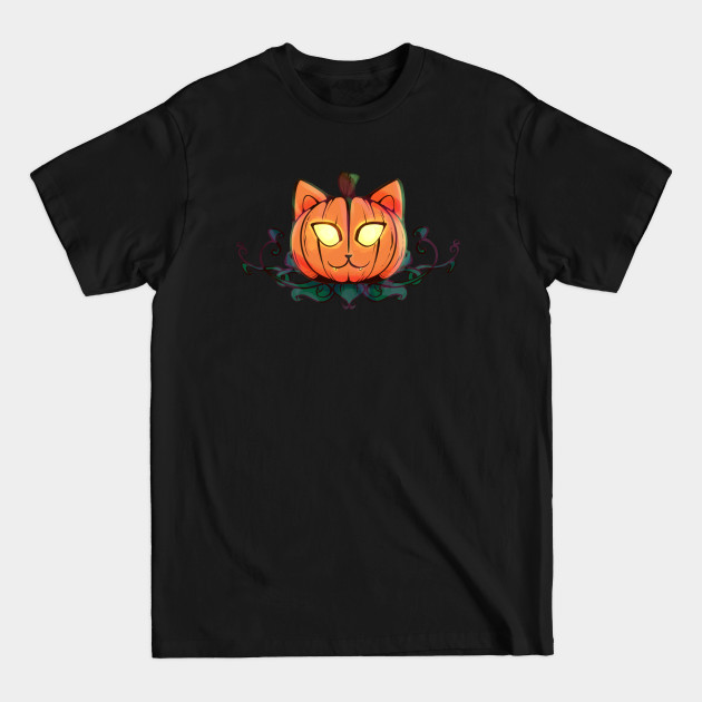 Disover Pumpki-kitty! - Pumpkin Cat - T-Shirt