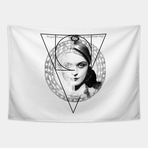 Homuncula: Pola Negri Tapestry by Anthraey