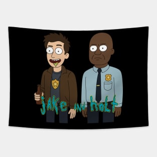 Multiverse Mix: Jake and Holt Tapestry