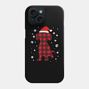 Dachshund Santa Hat Dog Lover Christmas Phone Case