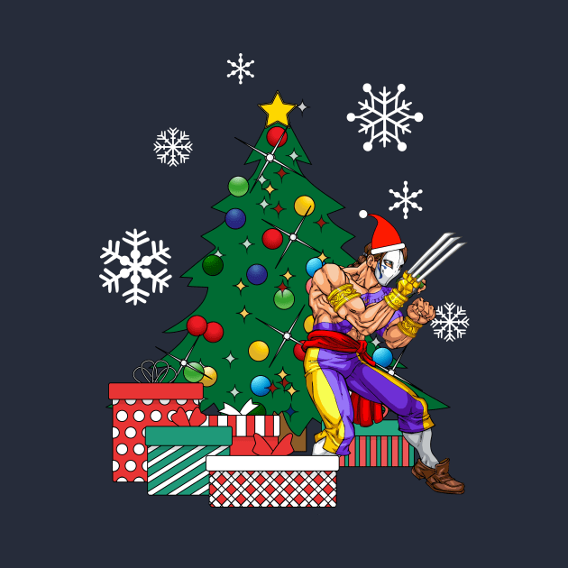 Vega Around The Christmas Tree Street Fighter by Nova5