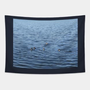 Ducks on the Water Surface Tapestry