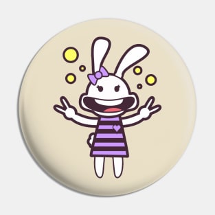 Groovy Rabbit Pin