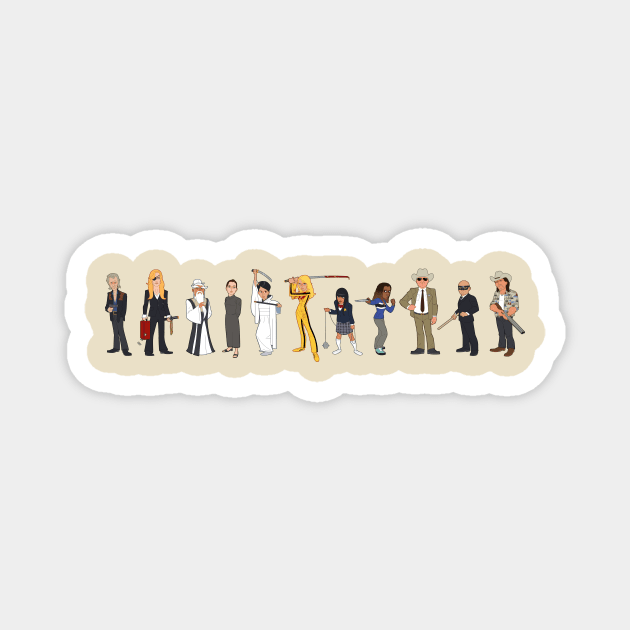 Kill Bill: The Animated Series Magnet by TomMcWeeney