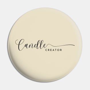 Candle Creator Pin