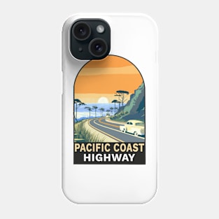 Pacific Coast Highway Decal Phone Case