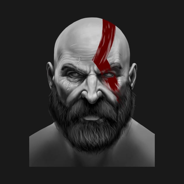 Kratos by Red_Bakhmutov