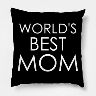 World's Best Mom Mother's Day Pillow