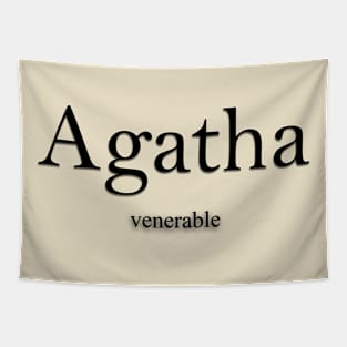 Agatha Name meaning Tapestry