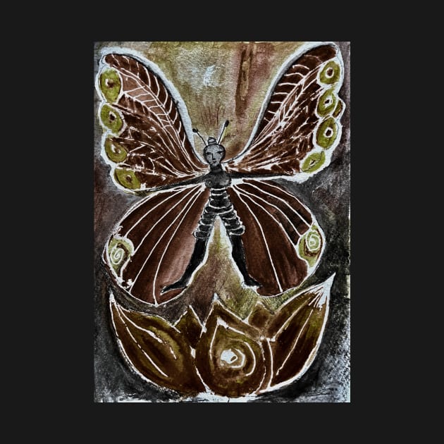 Dark Butterfly Metamorphosis by Visuddhi