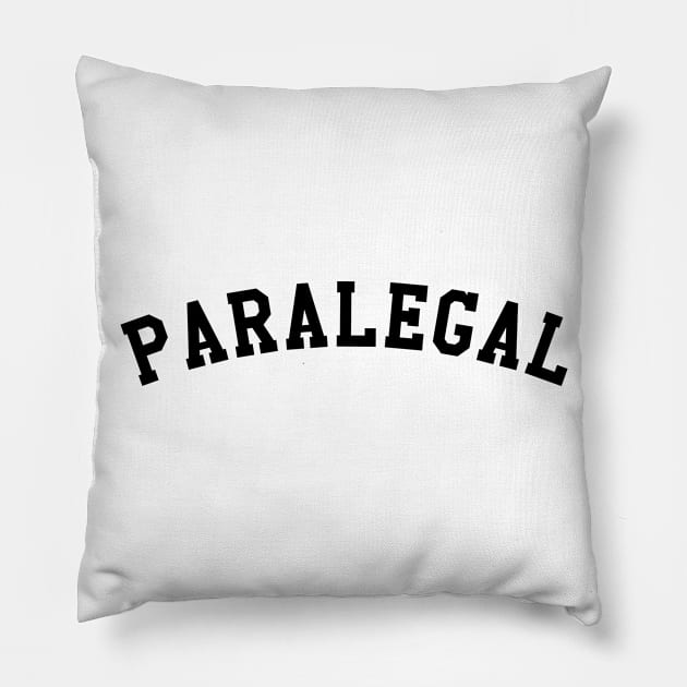 Paralegal Pillow by KC Happy Shop