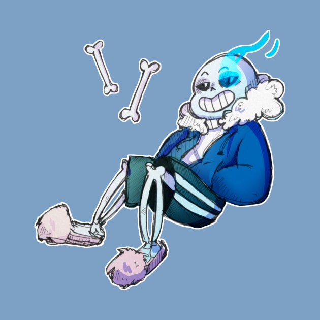 Undertale: Sans by DeepFriedPaint