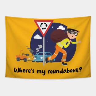 Where's my roundabout? (on light colors) Tapestry