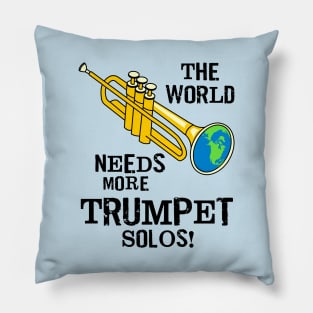 Trumpet Solos Pillow