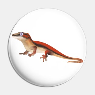 Gargoyle Gecko, Gecko Lovers, Colorful Lizard Pin