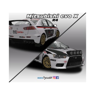 Mitsubishi evo X 09 R4 T-Shirt