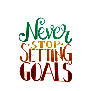 Never Stop Setting Goals T-Shirt