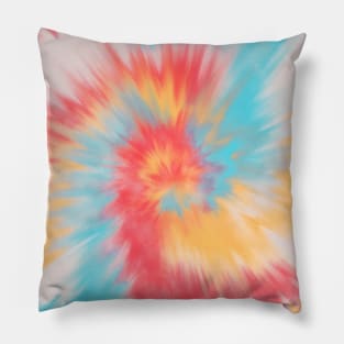 Colorful Tide Dye Pillow