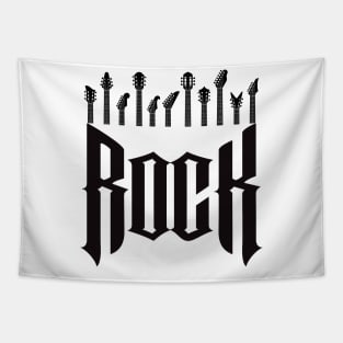 Rock Guitars Tapestry