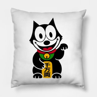 FELIX THE CAT - Maneki Neko Pillow