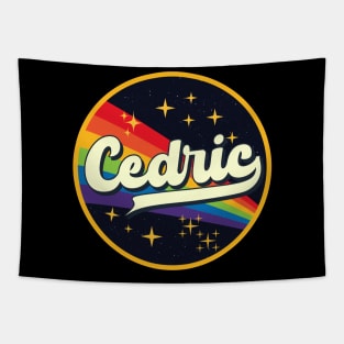 Cedric // Rainbow In Space Vintage Style Tapestry