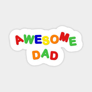 Awesome Dad Magnet