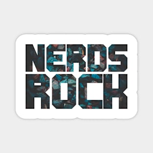 Nerds rock rocky bold statement Magnet