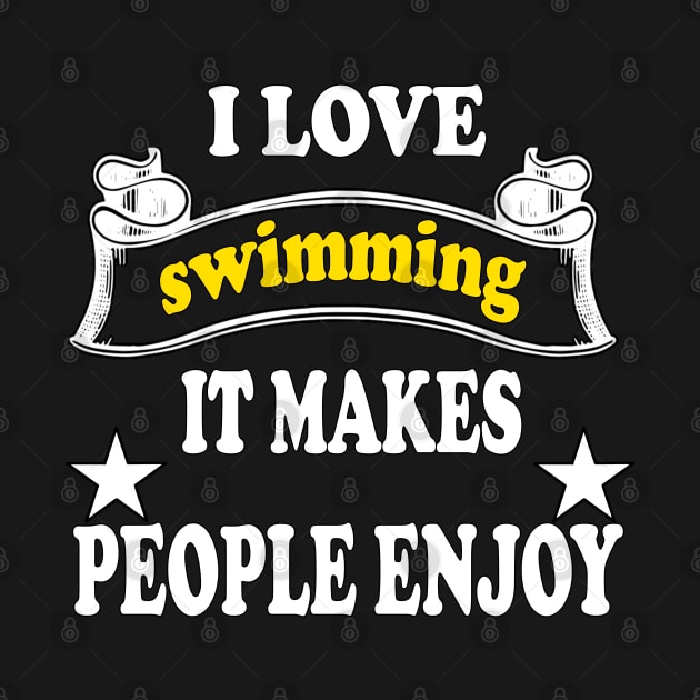 I love swimming, It makes people enjoy by Emma-shopping