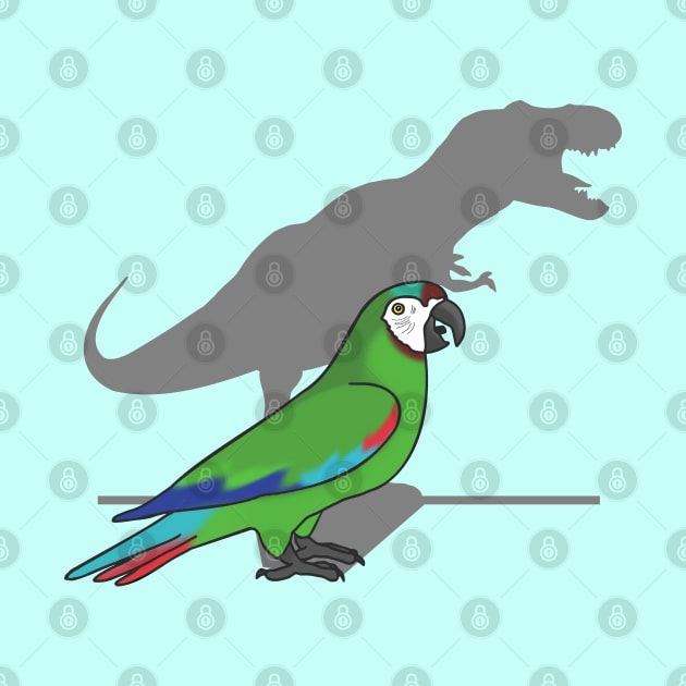 t-rex severe macaw by FandomizedRose