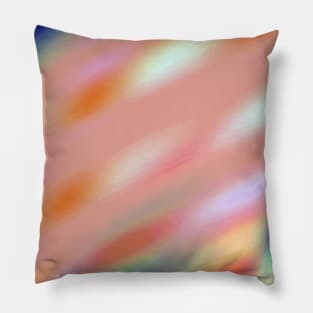 red blue white abstract texture background pattern Pillow