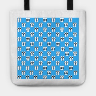 Flip Flops - Light Blue Tote