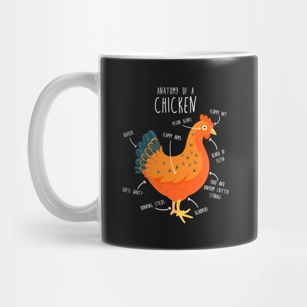 Funny Rooster water tumbler, Chicken coffee thermos