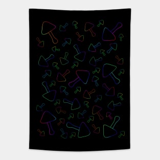 MAGICAL Mushrooms Tapestry