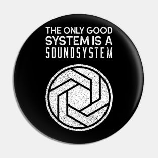 Freetekno Soundsystem Pin